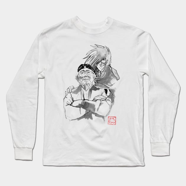 leiji matsumoto tribute Long Sleeve T-Shirt by pechane